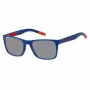 TOMMY JEANS TJ-0045-S-8RU Unisex Päikeseprillid - Must raam, Hall lääts 52/19/140 mm