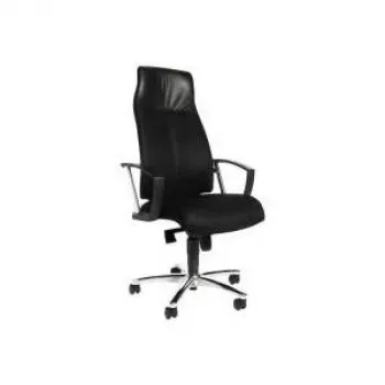 Topstar High Sit up kontoritool, must, fikseeritud A1 käetoed, 480x460x440-520 mm SU39A-BG0