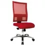TOPSTAR Nito Red kontoritool pöörleva musta raamiga PRONETSYT31