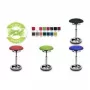 Topstar Sitness High Bob ergonoomiline taburet, must polüesteriste, astmeline kõrgusregulatsioon 580-830 mm, poleeritud alumiiniumist rõngasalus, kandevõime 110 kg SU59 BR0