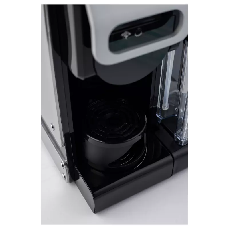 TORNADO TST-550M-GS 7-in-1 kohvimasin 15 baarise pumbaga, 1,8L veepaak, piimavaht – must/hõbe