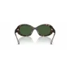 Tory Burch naiste päikeseprillid TY7214U172871 - Ruudukujuline/liblikaraam, pruuni gradiendi läätsed, 53/19/140 mm