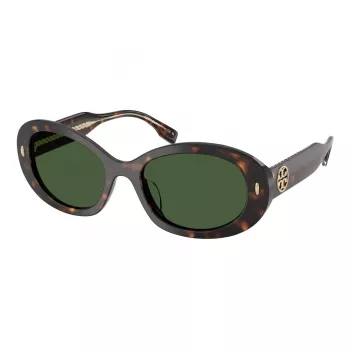 Tory Burch naiste päikeseprillid TY7214U172871 - Ruudukujuline/liblikaraam, pruuni gradiendi läätsed, 53/19/140 mm