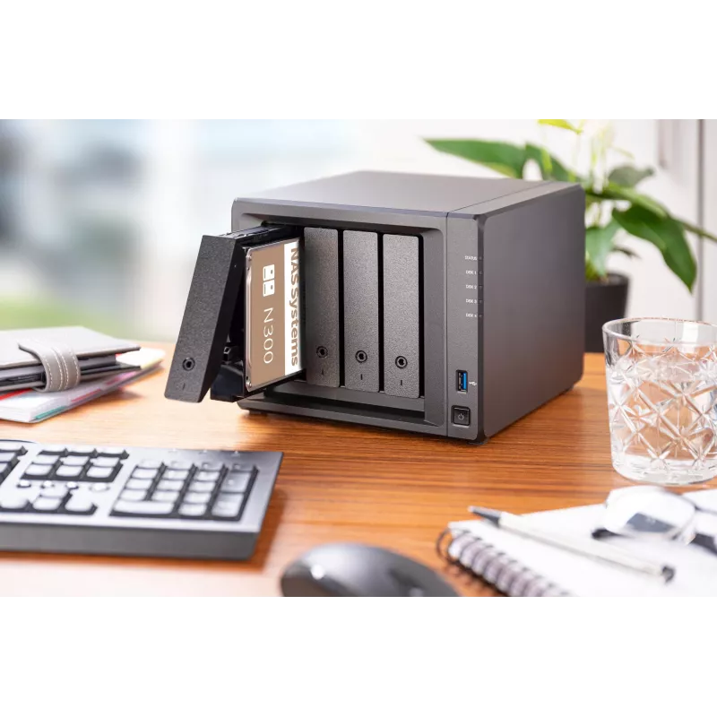 Toshiba N300 NAS 4TB sisemine kõvaketas 3,5 inch SATA 6Gb/s 7200RPM 128MB vahemäluga