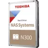 Toshiba N300 NAS 4TB sisemine kõvaketas 3,5 inch SATA 6Gb/s 7200RPM 128MB vahemäluga