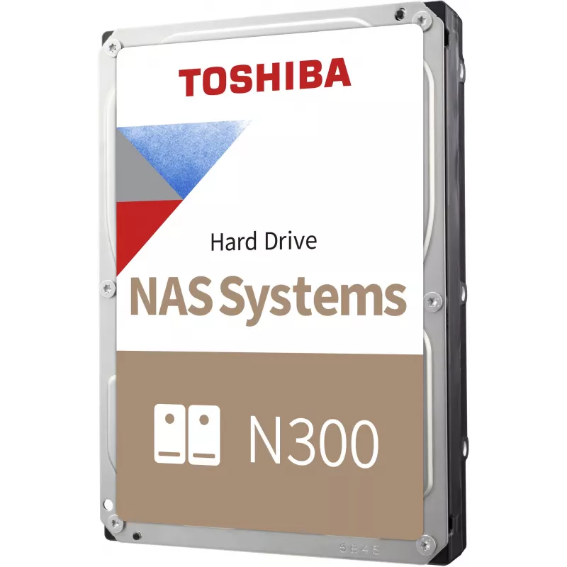 Toshiba N300 NAS 4TB sisemine kõvaketas 3,5 inch SATA 6Gb/s 7200RPM 128MB vahemäluga