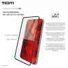 TOTI PREMIUM 3D karastatud klaasist ekraanikaitse täiskattega Samsung Galaxy S25 Ultra jaoks