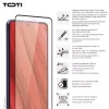 TOTI PREMIUM 3D karastatud klaasist ekraanikaitse täiskattega Samsung Galaxy S25 Ultra jaoks