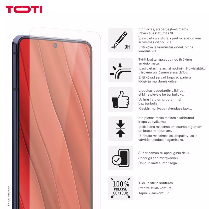 TOTI Tempered Glass 2D Screen Protector for Samsung Galaxy A37/A57/A36/A56/S24 FE/S25 FE