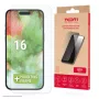 TOTI Karastatud klaasist 2D ekraanikaitse täiskattega iPhone 16/15 Pro/15 jaoks, läbipaistev