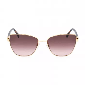 TOUS Naiste Päikeseprillid STO471-590300 Brown Havana Butterfly 59mm
