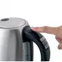 TOYA LUND 68194 Elektriketel 2200 W 1,7 L Roostevaba teras Hõbe/Must