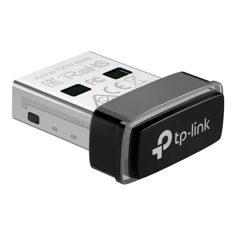 TP-Link Archer TX1U Nano AX300 Wi-Fi 6 USB-adapter sisemiste antennidega, USB 2.0