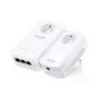 TP-LINK AV1300 Powerline Wi-Fi Kit (TL-WPA8635P KIT) - Kuni 1300 Mbps, AC1200 kaheriba, 3 Gigabit Ethernet porti, läbivool