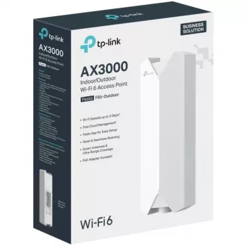 TP-Link Festa F65-Outdoor (EU) AX3000 Outdoor Wi-Fi 6 Access Point, Dual-Band, PoE+, IP67