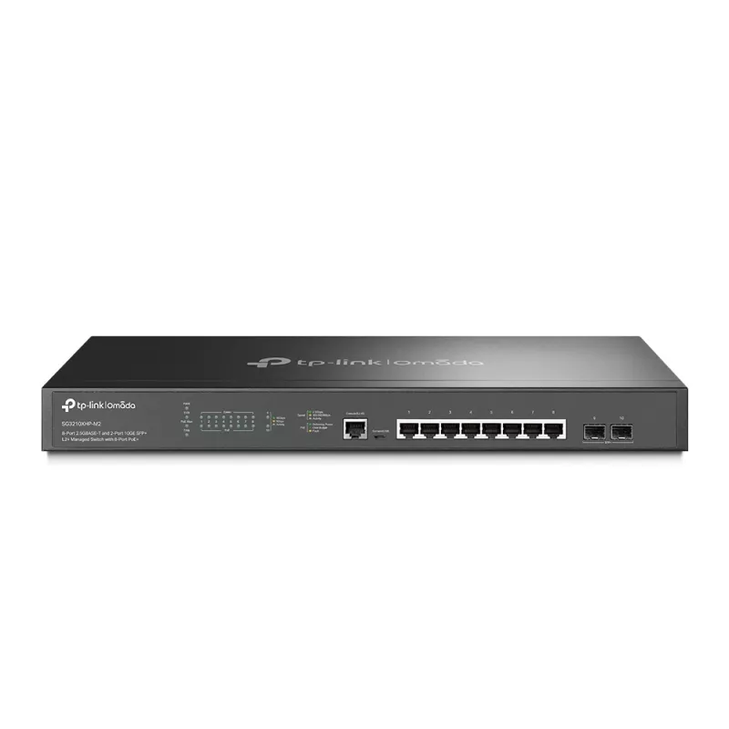 TP-Link Omada SG3210XHP-M2 8-porti 2.5G PoE+ hallatav lüliti koos 2x 10G SFP+ SG3210XHP-M2(UN)