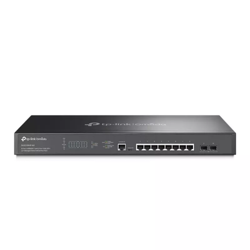 TP-Link Omada SG3210XHP-M2 8-porti 2.5G PoE+ hallatav lüliti koos 2x 10G SFP+ SG3210XHP-M2(UN)