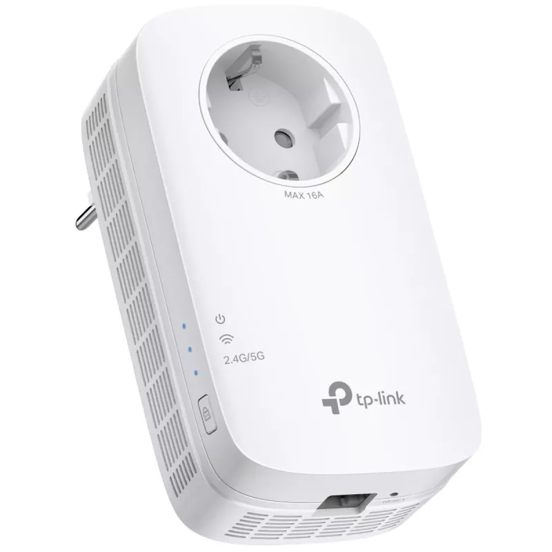 TP-LINK RE660X Dual-Band Wi-Fi 6 levila laiendaja, 2,4 GHz ja 5 GHz, 802.11ax