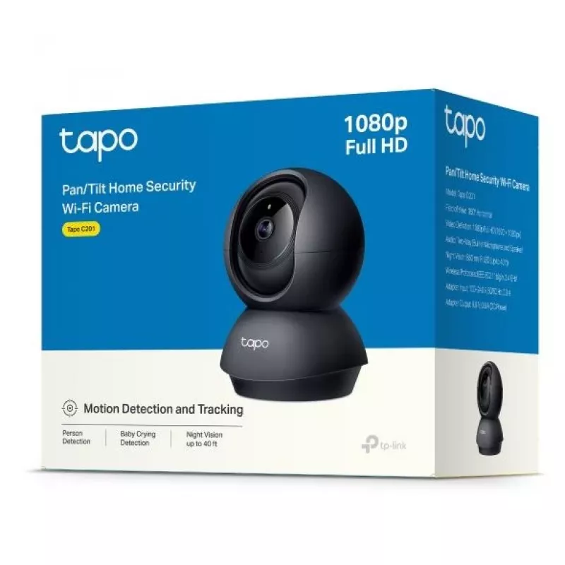 TP-Link Tapo C201 360° Pan/Tilt 1080p Full HD Indoor Wi-Fi IP-kaamera