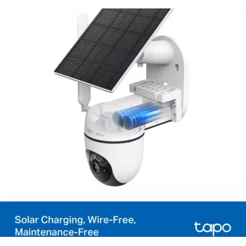 TP-LINK Tapo C615G KIT V1 Solar-Toitega Turvakaamera Komplekt - Välis-PTZ Võrguvalvekaamera, Tolmu- ja Ilmakindel, Päeva&Öö Värv