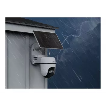 TP-Link Tapo TC90 KIT Solar-Toitega Pööratava Peaga Turvakaamera Komplekt, 2K QHD, Välitingimustesse, Aku ja Päikesepaneel, IP65, Värviline Öövaade, Juhtmevaba, 1 Kaamera