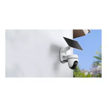 TP-Link Tapo TC90 KIT Solar-Toitega Pööratava Peaga Turvakaamera Komplekt, 2K QHD, Välitingimustesse, Aku ja Päikesepaneel, IP65, Värviline Öövaade, Juhtmevaba, 1 Kaamera