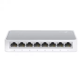 TP-Link TL-SF1008D V12.4 8-pordiline 10/100Mbps Fast Ethernet lauaarvuti kommutaator