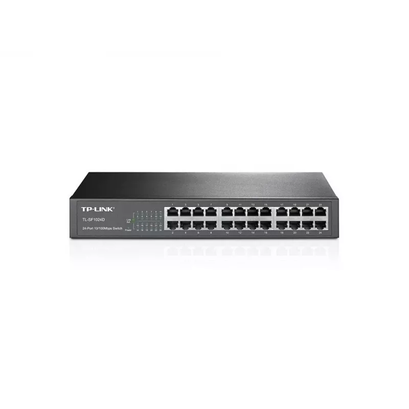 TP-Link TL-SF1024D 24-Port 10/100Mbps Unmanaged Ethernet Switch