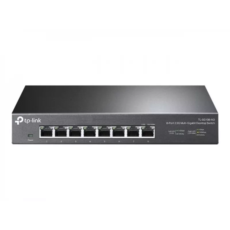 TP-Link TL-SG108-M2 V3.0 8-Pordine 2.5G Multi-Gigabit Haldamata Lüliti