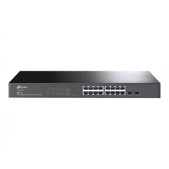 TP-LINK TL-SG2218 16-Port Gigabit L2+ Managed Switch with 2 SFP Slots, 150W PoE+