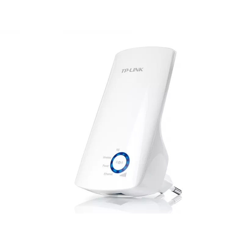 TP-Link TL-WA850RE-FR 300Mbps Wi-Fi 4 Range Extender, Wall Plug, White
