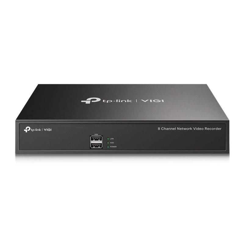 TP-Link VIGI NVR1008H 8-kanaliga võrguvideomakk, 5MP, H.265+, 1 SATA kuni 10TB, HDMI/VGA, 12V DC