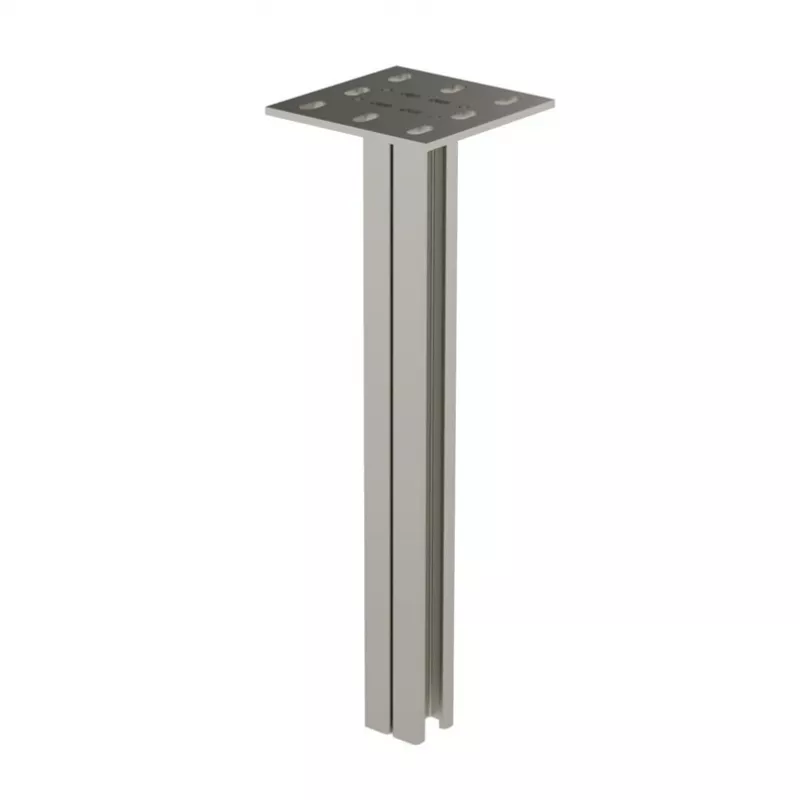 TP2-1500 HDG Ceiling Bracket - Kuumtsingitud terasest kinnitusrööbas 1500 mm