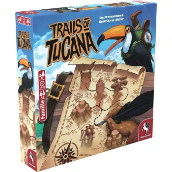Trails of Tucana – flip & write lauamäng