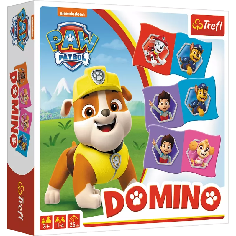 TREFL GRY Domino Paw Patrol – Hariv mäng lastele