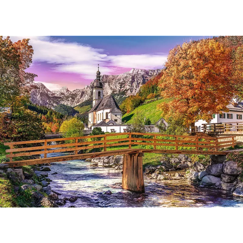 TREFL Puzzle - 1000 - Autumn Bavaria 10623
