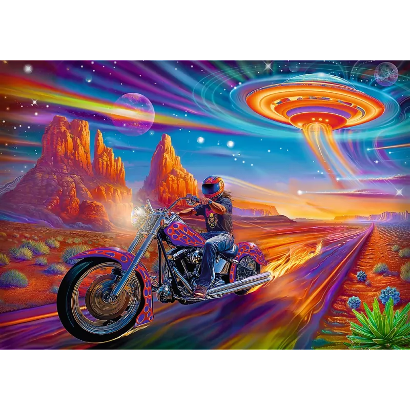 TREFL Puzzle - 1000 - Crazy Ride FSC Mix 70% 10930