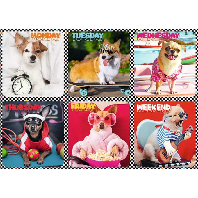 Trefl Puzzle 200 Happy Dogs