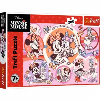 TREFL Puzzle 200 - Minnie Mouse'i harjumused