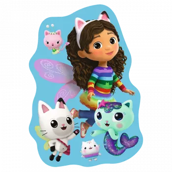 TREFL Puzzle - 50-osaline puidust kontuurpuzzle - Gabby's Dollhouse Trefl 20260