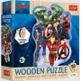 TREFL Puzzle - 50 Wooden Contour Puzzle - Avengers Adventures Trefl 20256