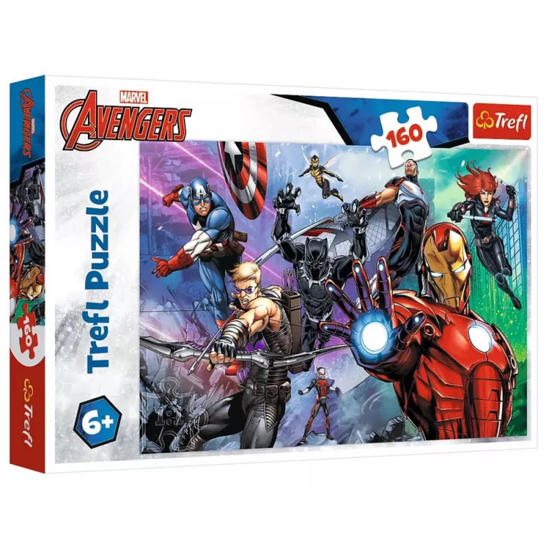TREFL PUZZLE Marvel Puzzle 160 tk. Always Ready Heroes