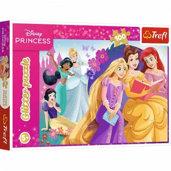 TREFL PUZZLE Pusle - 100 Glitter - The Shine of Magic Friendship Trefl 14834