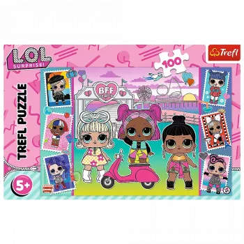 TREFL PUZZLE Pusle - 100 - LOL Dolls Photos Trefl 16443