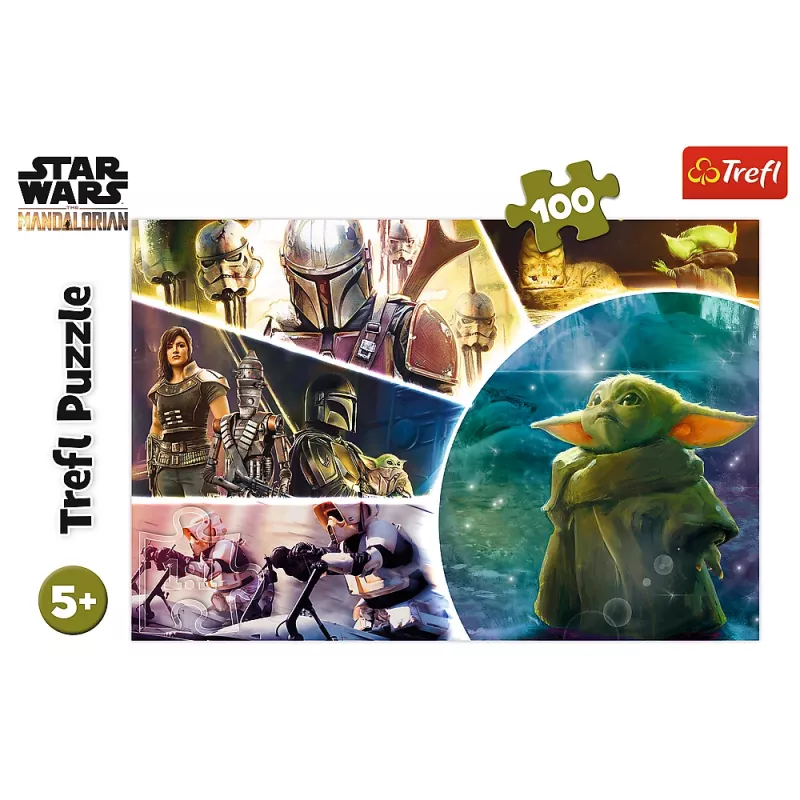 TREFL PUZZLE Pusle - 100 - Star Wars - Baby Yoda - Trefl 16413