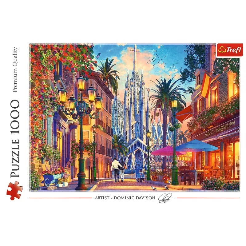 TREFL PUZZLE Pusle - 1000 - Barcelona, Hispaania 10793