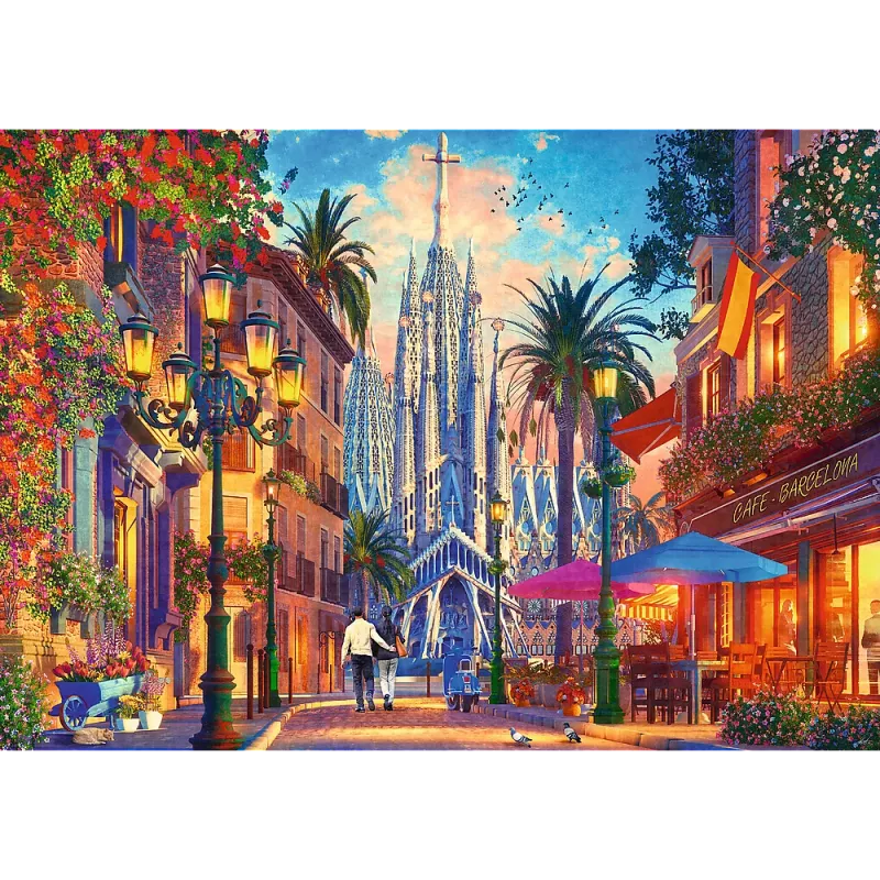TREFL PUZZLE Pusle - 1000 - Barcelona, Hispaania 10793