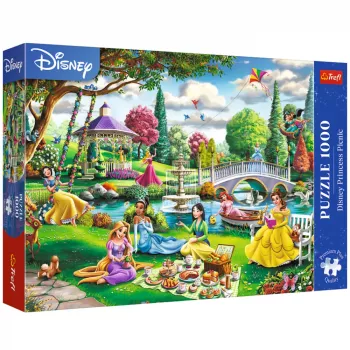 TREFL PUZZLE Pusle - 1000 – Disney – Printsessi piknik – Trefl 10919