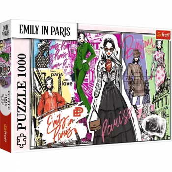 TREFL PUZZLE Pusle - 1000 - Emily in Paris: Fashion Inspirations - Trefl 10967