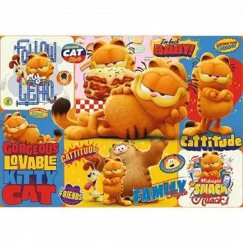 TREFL PUZZLE Pusle - 1000 - Garfieldi seiklused - Garfield Trefl 10935